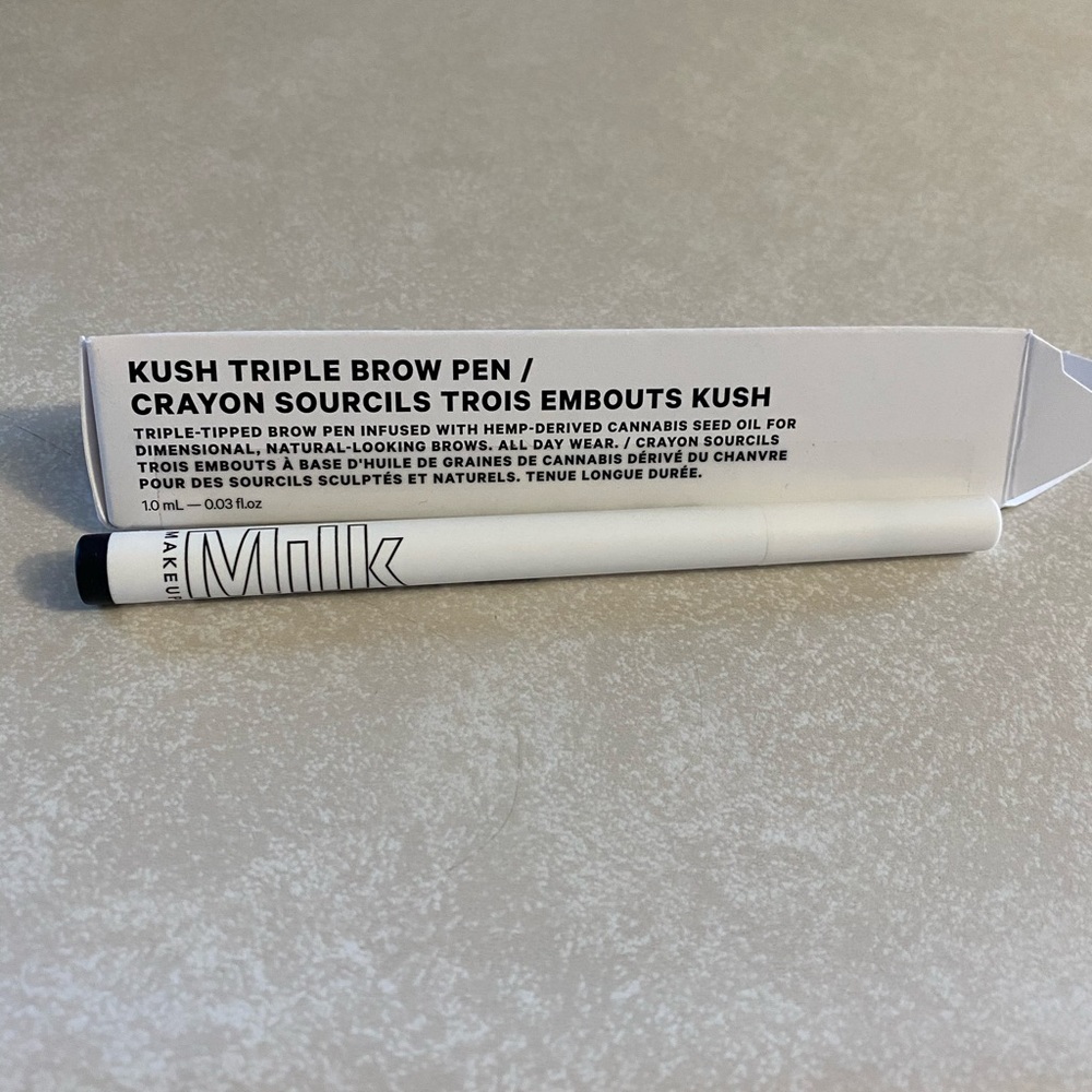 MILK MAKEUP kush triple brow pen